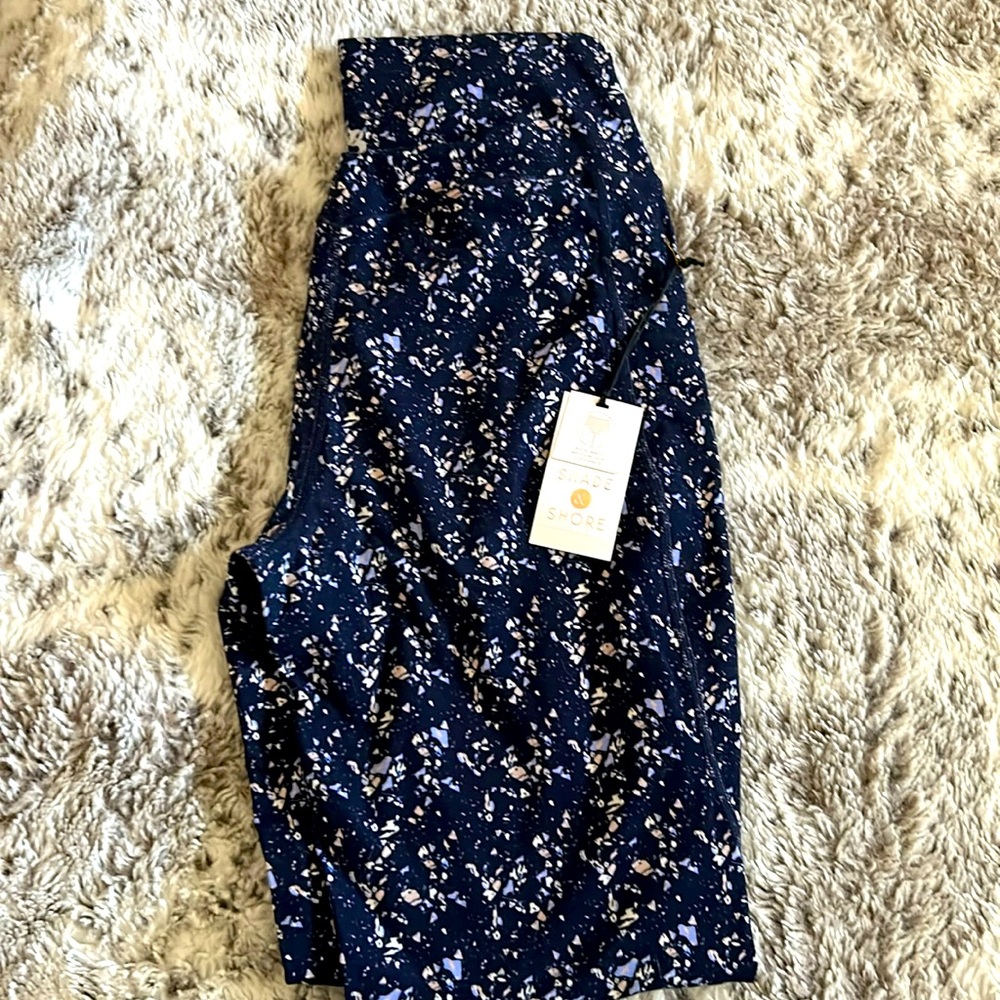 BuffBunny paint splatter blue legacy leggings
